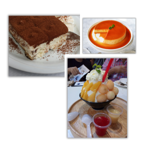 Desserts gourmands